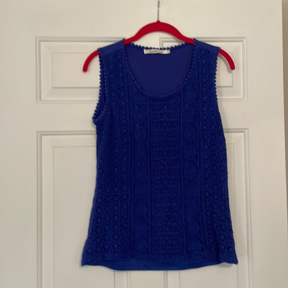 Sleeveless Cotton Shirt